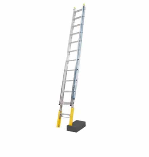 Aluminium Extension ladder with Leveler Blyth Enterprises