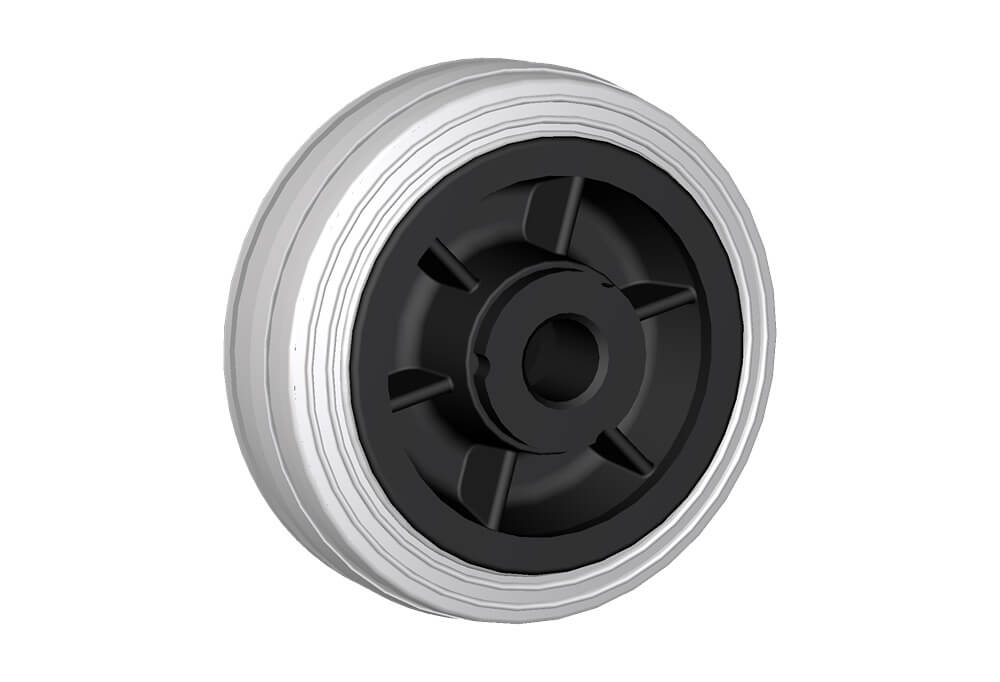 WHEEL DG80X25/40 NYLON BEARING 12