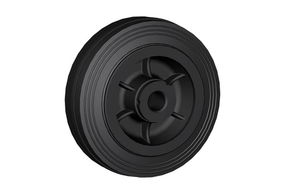 WHEEL D 100X30/40 NYLON BEARING 12