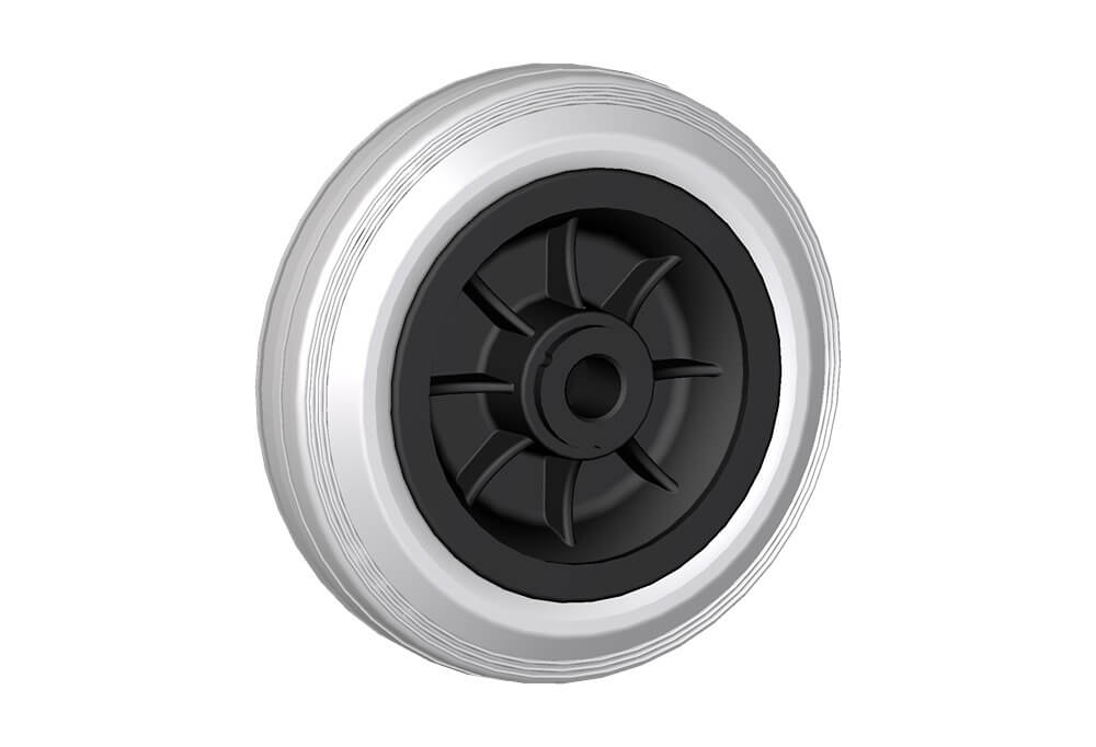 WHEEL DG 150X40/50 NYLON BEARING 15