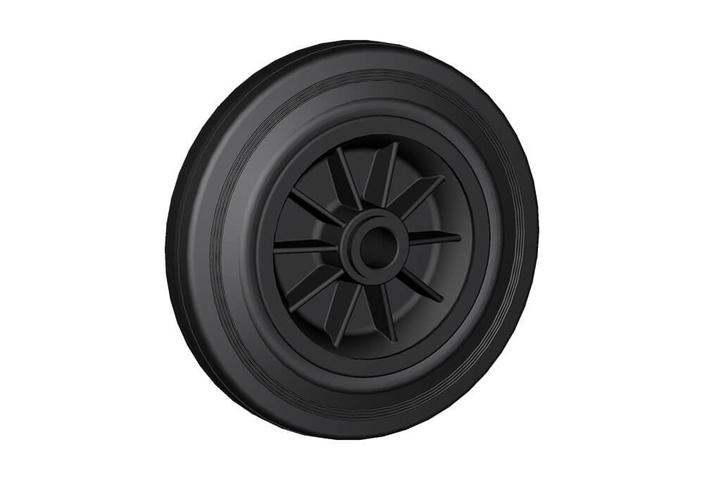 WHEEL D 250X60/74 NYLON BEARING 25