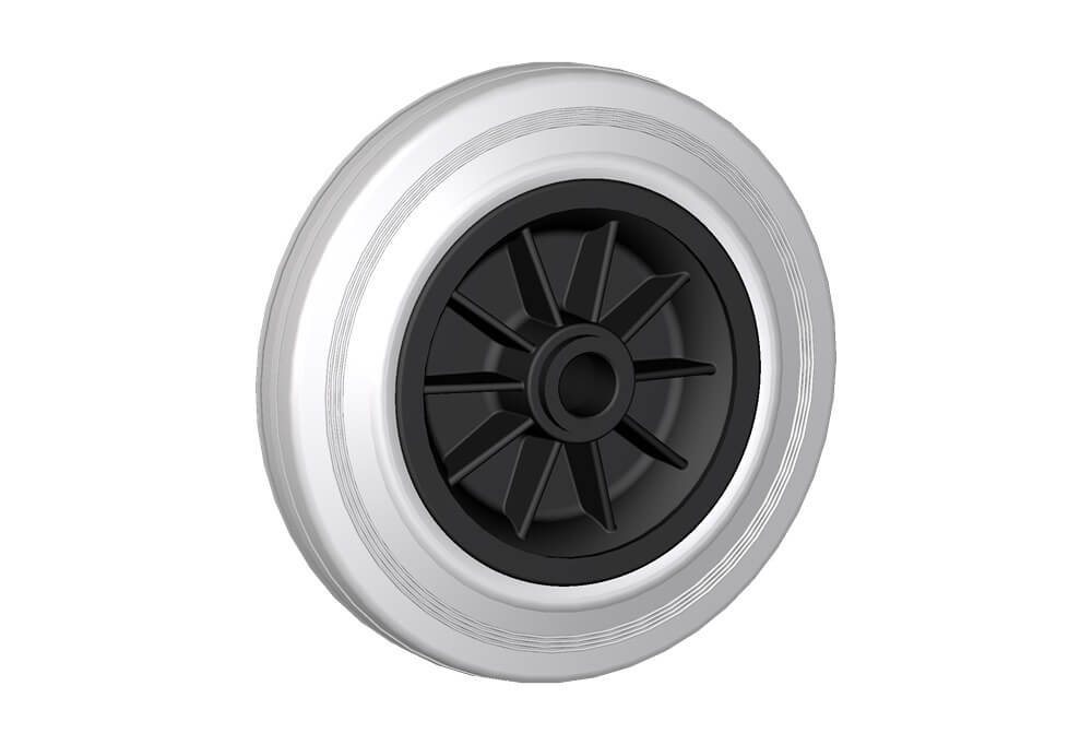WHEEL DG 250X60/74 NYLON BEARING 25