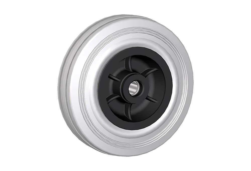 WHEEL DG 125X37,5/40 INOX RB 12