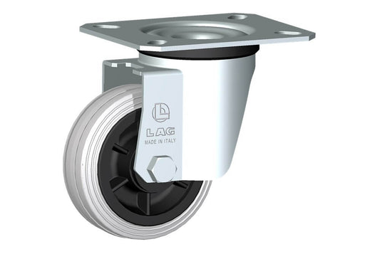 WHEEL DG80X25/40 RB SWIVEL FORK M22