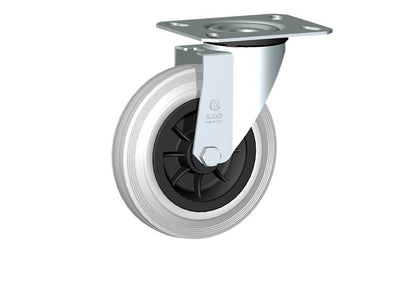 WHEEL DG 160X40/50 RB SWIVEL FORK M22