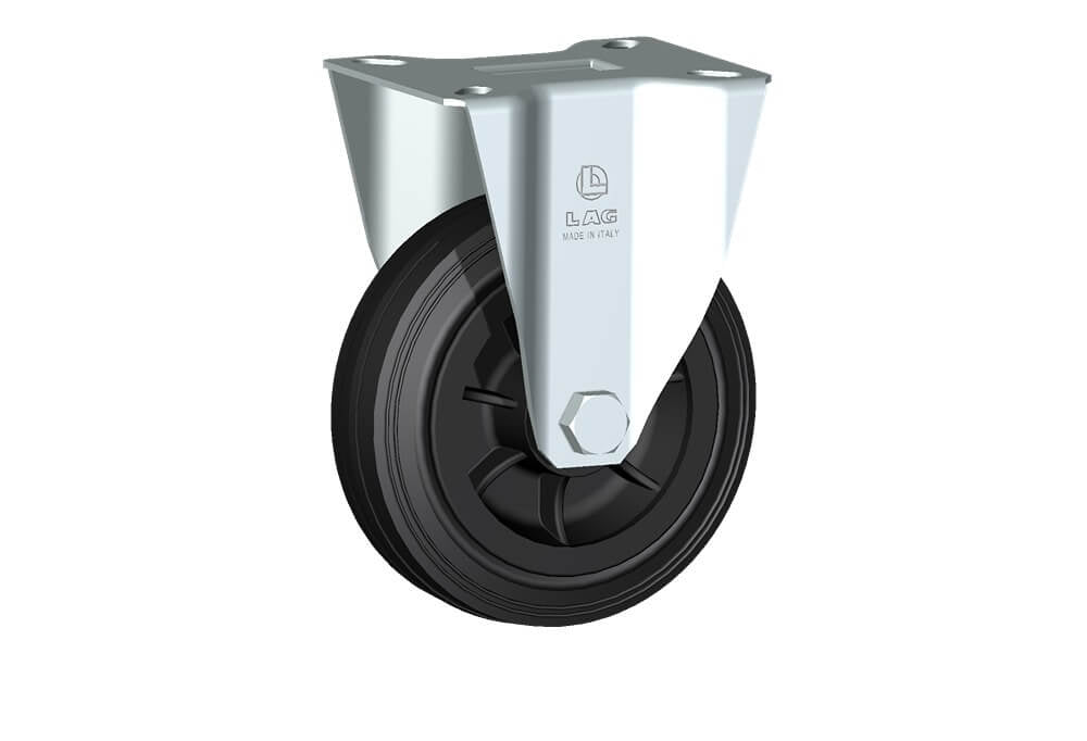 WHEEL D 125X37,5/50 RB FIXED FORK M22L