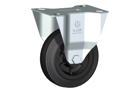 WHEEL D 100X30/40 NYLON BEARING FIXED FORK M22