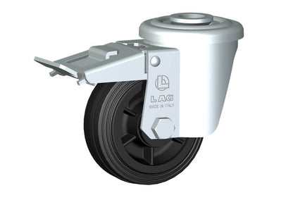 WHEEL D80X25/40 RB BOLT HOLE F.12 FORK M22 + BRAKE