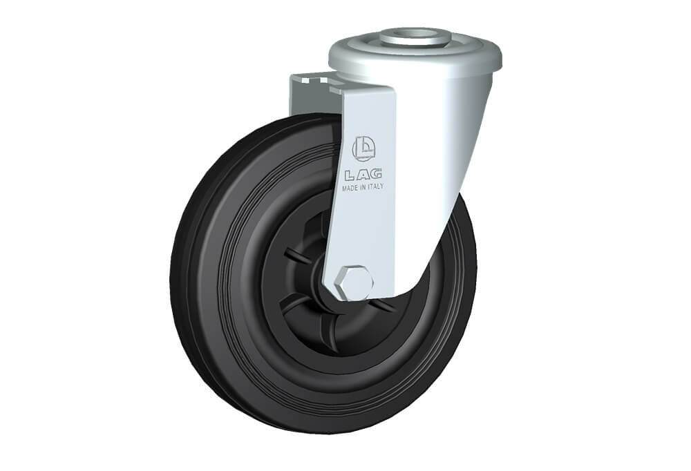 WHEEL D 125X37,5/40 RB BOLT HOLE F.12 FORK M22/40
