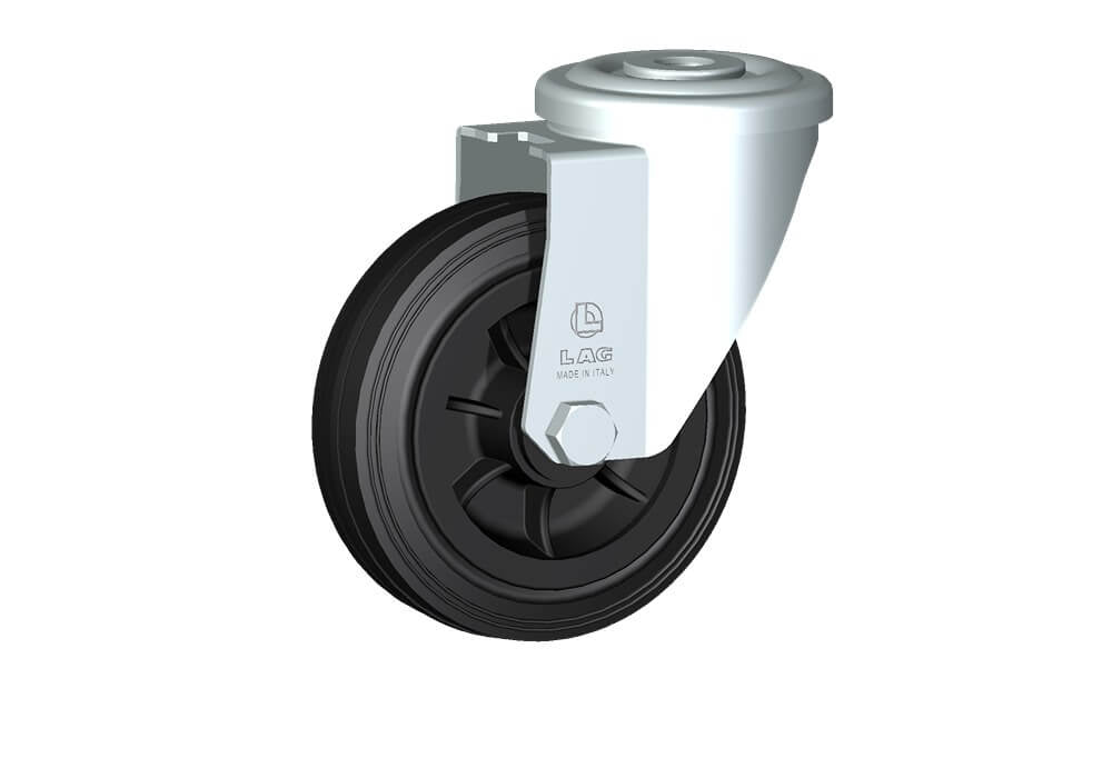 WHEEL D 125X37,5/50 RB BOLT HOLE F.14 FORK M22/50