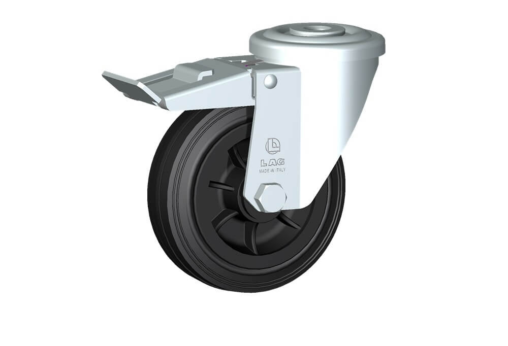 WHEEL D 125X37,5 RB BOLT HOLE F.14 FORK M22/50 + BRAKE
