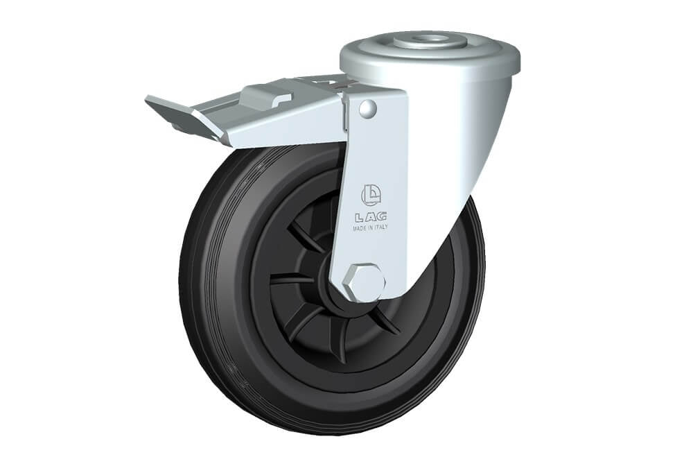 WHEEL D 150X40/50 RB BOLT HOLE F.14 FORK M22 + BRAKE