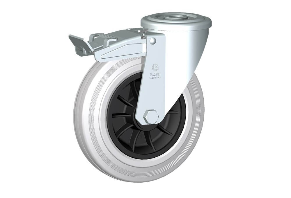 WHEEL DG 200X50/60 RB BOLT HOLE F.18 FORK M22 + BRAKE