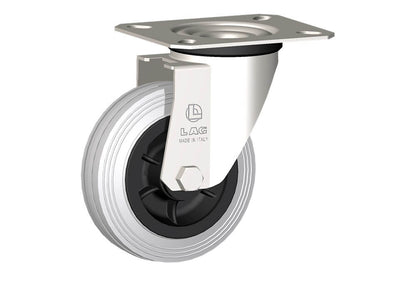 WHEEL DG 100X30/40 INOX RB SWIVEL FORK X20/40