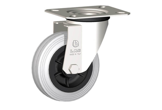 WHEEL DG 100X30/40 NYLON BEARING SWIVEL FORK X20