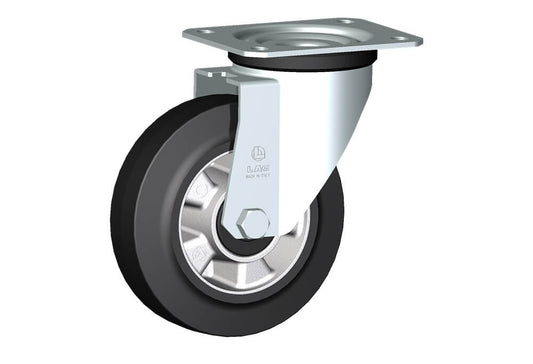 WHEEL E 160X50/60 BB SWIVEL FORK M22