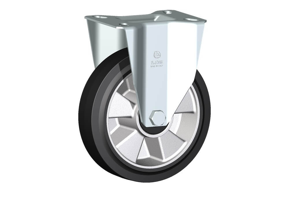 WHEEL E 180X50/60 BALL BEARING FIXED FORK M22