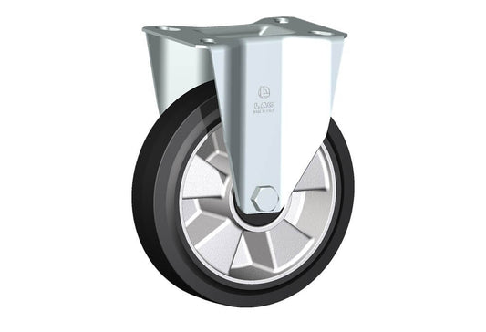 WHEEL E 180X50/60 BALL BEARING FIXED FORK M22