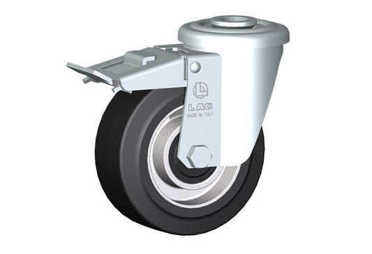 WHEEL E 100X40/40 RB BOLT HOLE F.12 FORK M22 + BRAKE