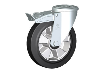 WHEEL E 200X50/60 RB BOLT HOLE F.18 FORK M22 + BRAKE