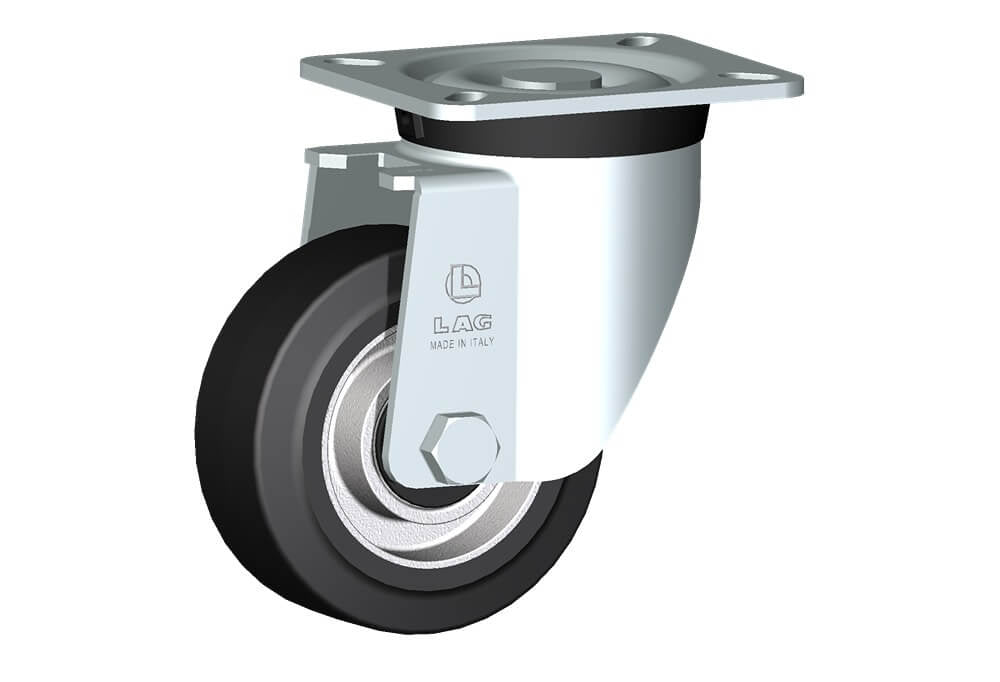 WHEEL E 100X40/40 BB SWIVEL FORK P60L/50