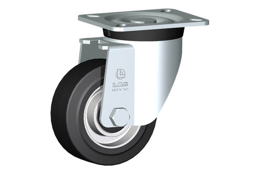 WHEEL E 100X40/40 BB SWIVEL FORK P60L/50