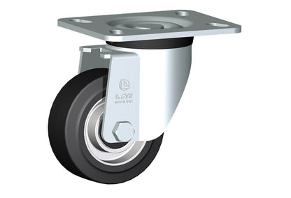 WHEEL E 100X40/40 BB SWIVEL FORK P60/50