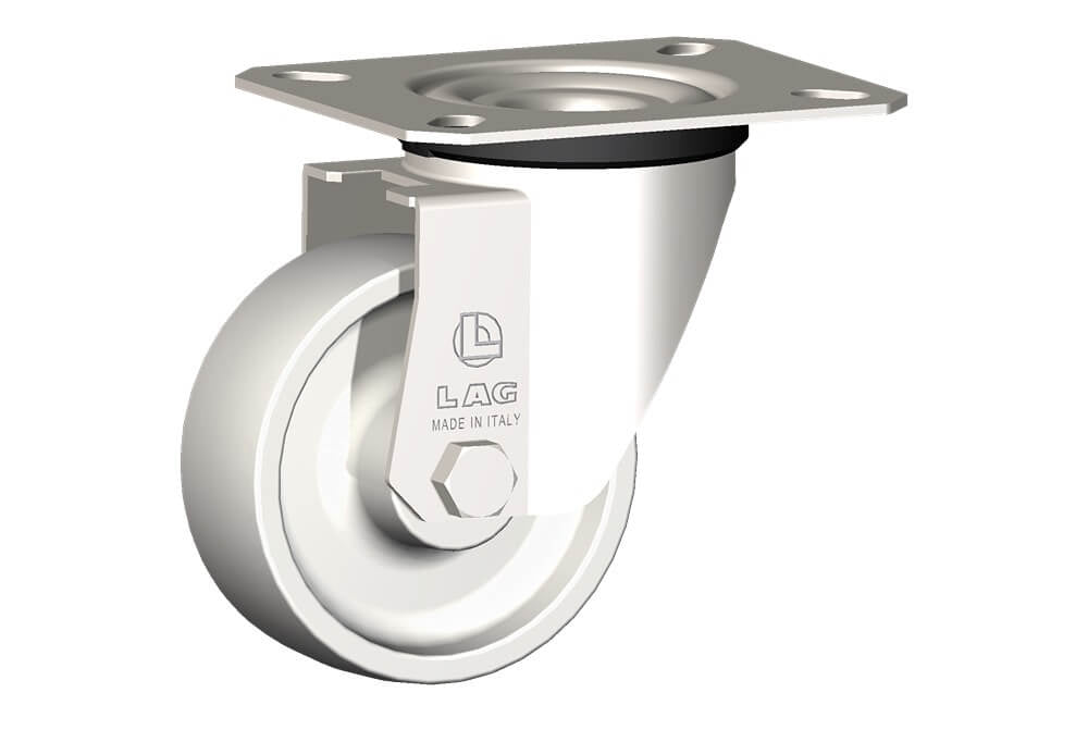 WHEEL P80X30/40 PLAIN BORE SWIVEL X20