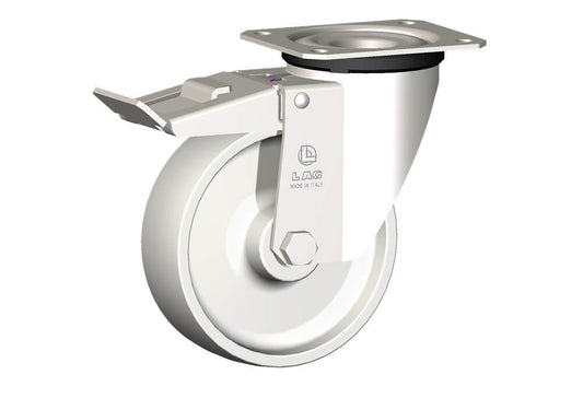 WHEEL P 125X40/50 PLAIN BORE SWL X20L+FR