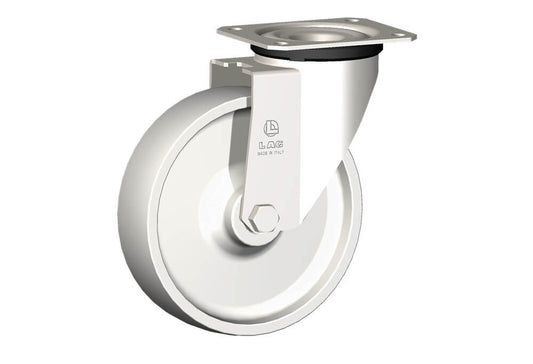 WHEEL P 150X40/50 PLAIN BORE SWIVEL FORK X20L