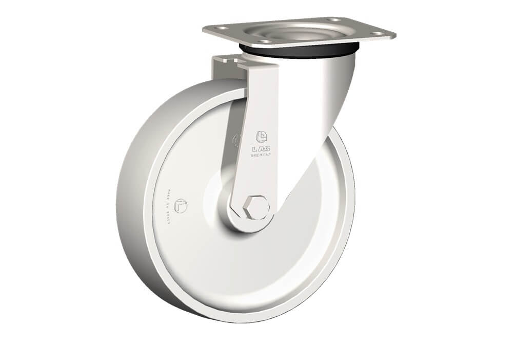 WHEEL P 200X50/60 PLAIN BORE SWIVEL X20