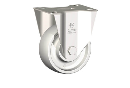 WHEEL P 100X40/40 INOX ROLLER B. FIXED X20L/50