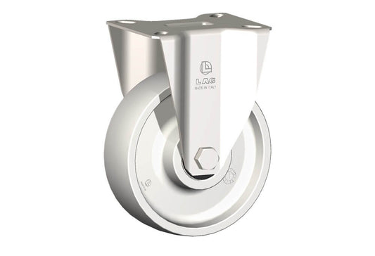 WHEEL P 125X40/50 INOX BB FIXED X20L