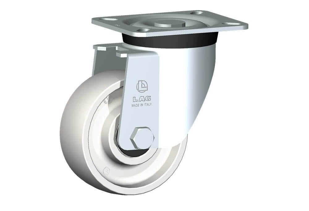 WHEEL P 100X40/40 BB SWIVEL FORK M40L/50
