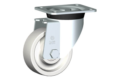 WHEEL P 125X45/50 HD BB SWIVEL M40/60