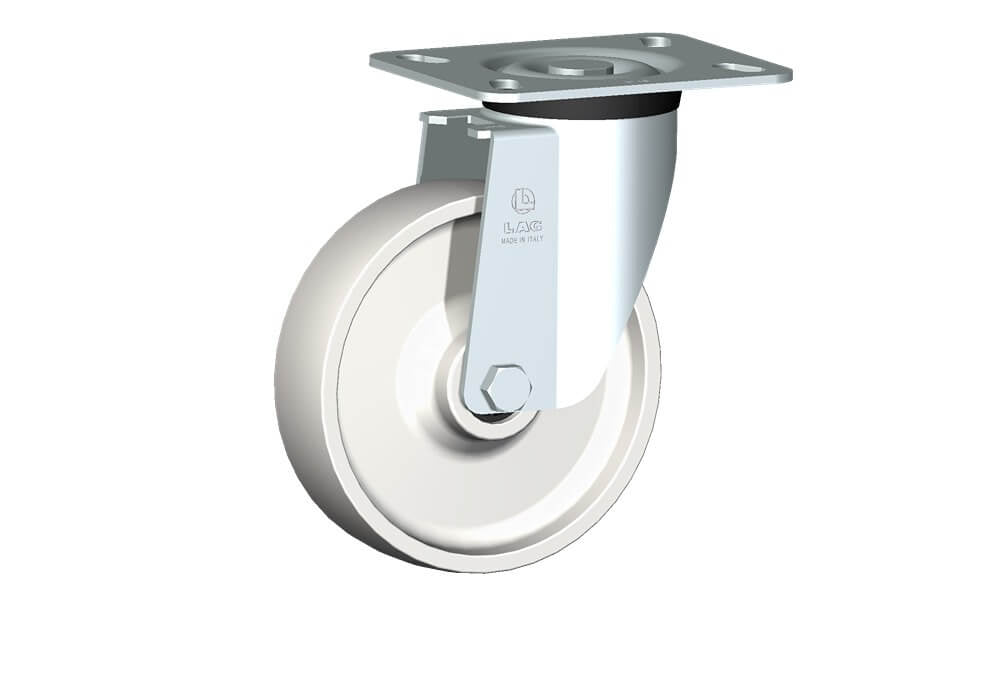 WHEEL P 150X40/50 RB SWIVEL FORK M40