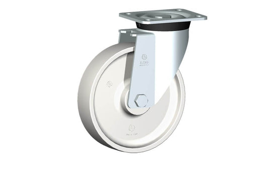 WHEEL P 200X50/60 RB SWIVEL FORK M40