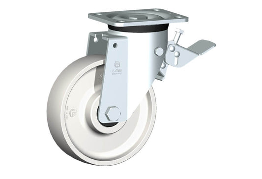 WHEEL P 175X50/60 BB SWIVEL FORK P60 + BRAKE