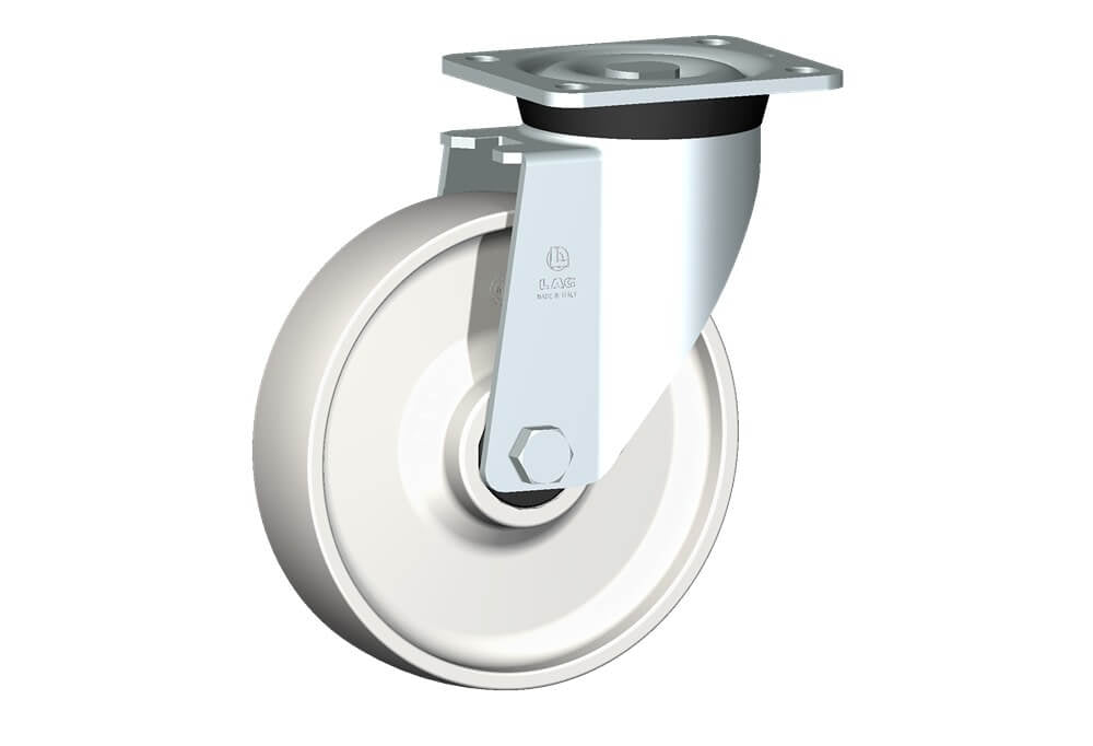 WHEEL P 200X50/60 BB SWIVEL FORK P60