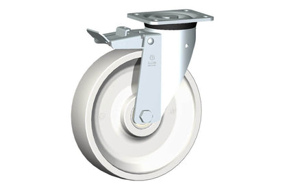 WHEEL P 250X60/60 BB SWIVEL P60 + BRAKE