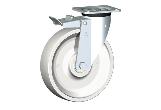 WHEEL P 250X60/60 BB SWIVEL P60 + BRAKE