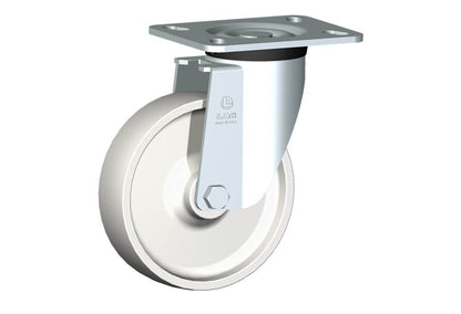 WHEEL P 150X40/50 PLAIN BORE SWIVEL FORK P60