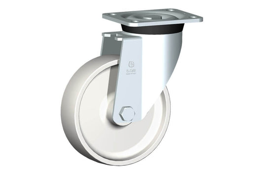 WHEEL P 175X50/60 PLAIN BORE SWIVEL FORK P60