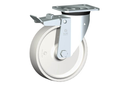 WHEEL P 200X50/60 PB SWIVEL FORK P60 + BRAKE
