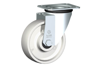 WHEEL P 125X40/50 BB SWIVEL M22L