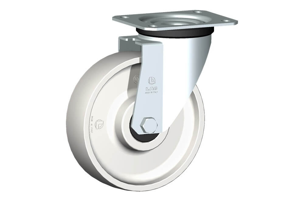 WHEEL P 175X50/60 BB SWIVEL FORK M22