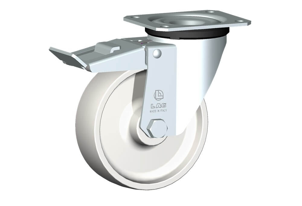 WHEEL P 125X40/50 PLAIN BORE SW M22L+FR