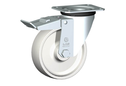 WHEEL P 125X40/50 PLAIN BORE SW M22L+FR