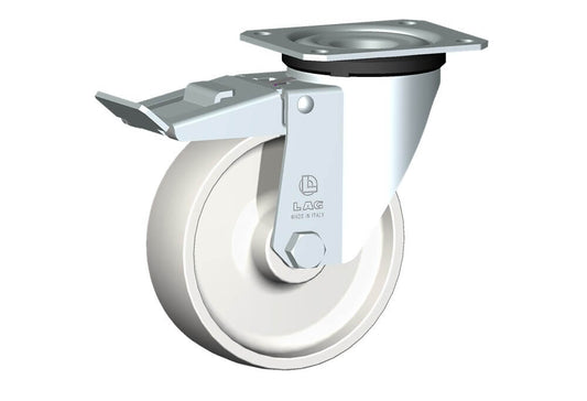 WHEEL P 125X40/50 PLAIN BORE SW M22L+FR