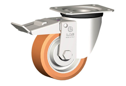 WHEEL A 100X40/40 RBX SWIV X20L/50 +BR